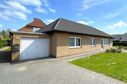 Gemütlicher Bungalow mit 4 Zimmern und Garage in Obermarschacht an der Elbe