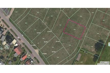 Baugrundstück 861 m2 unerschlossen Haldensleben