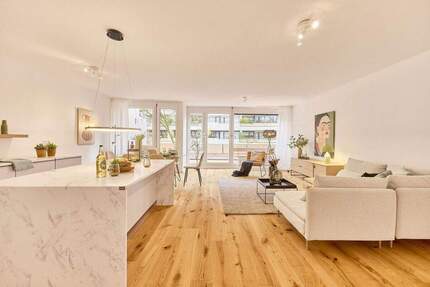 Frisch Sanierte 4-Zimmer-Wohnung mit riesiger sonniger Terasse - Ludwigshafen Süd