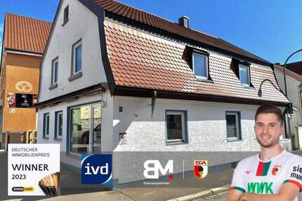 Wohn- und Geschäftshaus mit separatem Gebäude | Toplage Augsburg mit Entwicklungspotenzial - Augsburg / Lechhausen