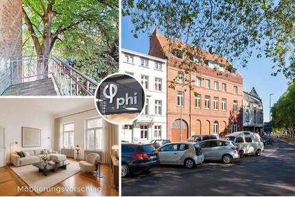 PHI AACHEN - Wohnen mit Charakter - 130 m² Altbauflair in bester Citylage von Aachen!