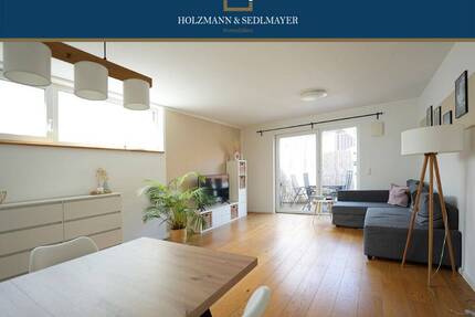 Zentral wohnen - die Ruhe genießen: 3-Zi.-Wohnung auf der Mühleninsel - Landshut Altstadt