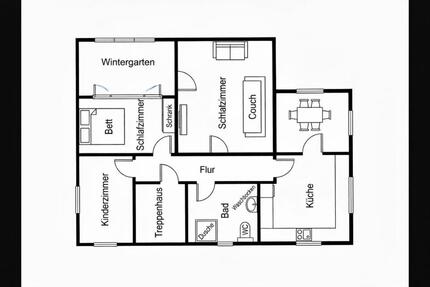 Erstbezug Sanierung - moderne 4-Zimmer-Wohnung mit Wintergarten - Erpel