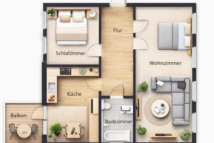 3 Zimmer Altbauwohnung im Kurviertel - Bad Kreuznach Bad Münster am Stein-Ebernburg