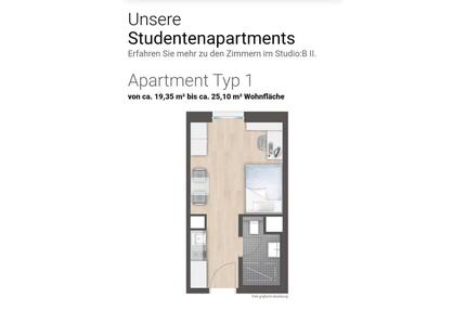 1 Zimmer Wohnung ab 01.05 NUR FÜR STUDENTEN - Berlin Mitte