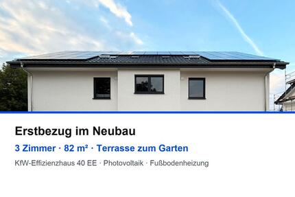 Neubau-Erstbezug: 3 Zimmer, Terrasse, Stellplatz inklusive - Bad Oeynhausen