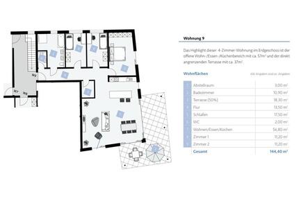 Wohnung zum Mieten - 2.000,00&nbsp;EUR Kaltmiete, ca.&nbsp; 144,00&nbsp;m&sup2; in Sigmarszell (PLZ: 88138)