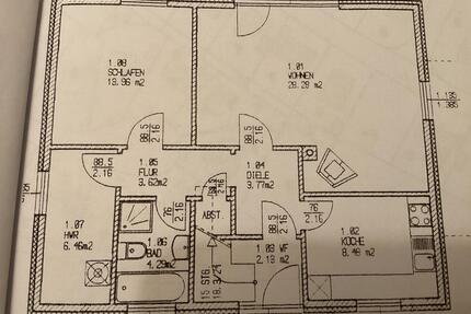 2-Zimmer Wohnung in Eutin - 810,00&nbsp;EUR Kaltmiete, ca.&nbsp; 70,75&nbsp;m&sup2; in Eutin (PLZ: 23701)