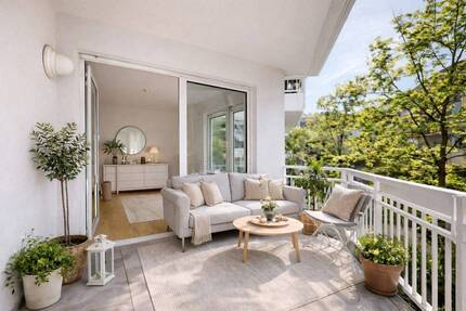 Charmante Zwei-Zimmer-Wohnung in ruhiger Lage mit Tiefgaragenplatz - Frankfurt am Main Bockenheim