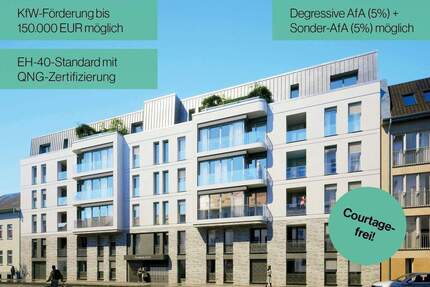 Familienfreundlich & nachhaltig: 3-Zimmer Wohnung mit Balkon in Köpenick | Effizienzhaus 40 QNG - Berlin