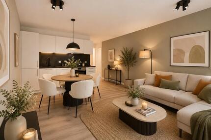 2-Zimmer im Neubau! Mietfreie Zeit + verschiedene 2-Zi. Wohnungen - Nürnberg Gibitzenhof