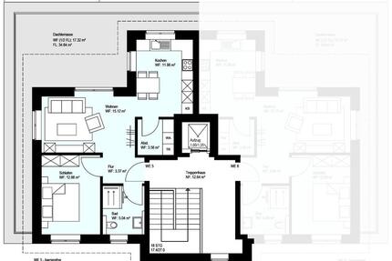 2-Zi-Penthouse, Lage: zentral+ruhig (Fahrstuhl,herrlicher Balkon - Garrel
