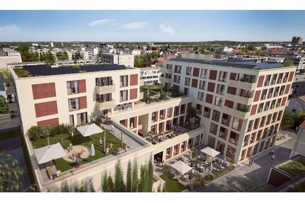 Zentral gelegene, perfekt geschnittene 3-Zimmer-Wohnung mit West-Balkon - Germering