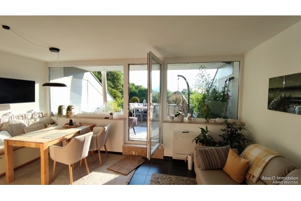 Hochwertig modernisierte Eigentumswohnung - Tolle Ferienwohnung! Südwest-Terrasse und Burgblick! - Nideggen Eifel