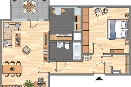 Demnächst frei! 2-Zimmer-Wohnung in Dortmund