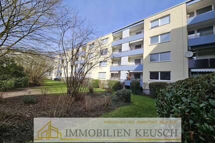 Gepflegte 3 Zimmer Wohnung mit Balkon & großer grüner Innenhof in begehrter Lage - Bremen Ellenerbrok-Schevemoor
