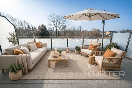 KÜSTER IMMOBILIEN präsentiert: Barrierefreie Penthousewohnung mit Seeblick und Energieklasse A+ - Stadthagen