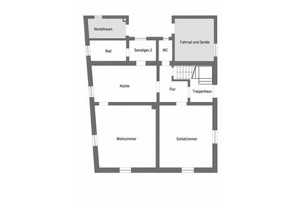 Modernisierte 2-Zimmerwohnung mit Garten in ruhiger Wohnlage - Ludwigshafen am Rhein Rheingönheim