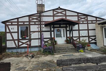 Mehrfamilienhaus + Zwei Magazine + Grundstück + Gebäude + Imbiss - Gartz (Oder)