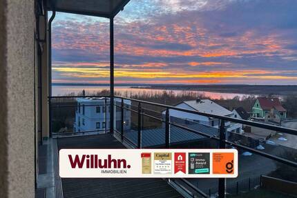 Loftwohnung mit Seeblick | 173 m² | 2 Balkone | Aufzug | Garage | Wärmepumpe - Muldestausee Pouch