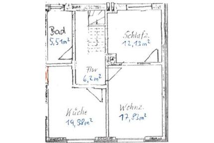 2-Zi.-Wohnung OG, kernsaniert – Bilshausen - Gieboldehausen