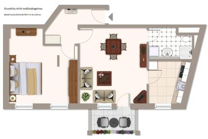 zentrale 2-Zimmer-Wohnung mit Balkon & Stellplatz - Iserlohn Gerlingsen