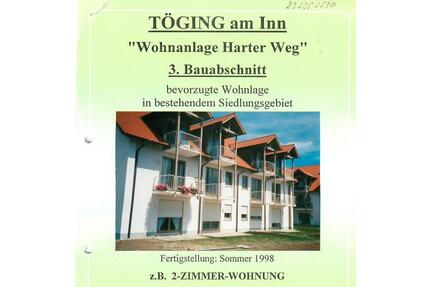 Charmante 2-Zimmer-Wohnung im 1. OG - Töging am Inn