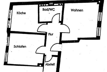 Wohnung zum Mieten in Leipzig 434,58 € 56.22 m²
