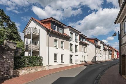 Freundliche, barrierearme 2-Zimmer-Wohnung mit Freisitz - Bad Gandersheim