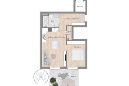 Wohnung zum Mieten in Besigheim 1.140,00 € 59.84 m²