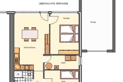 Renovierte 3 Zimmer Doppelhaushälfte in ruhiger Lage zu vermieten - Quakenbrück