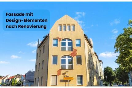Jobcenter OK – Renovierte DG-Wohnung mit EBK, Keller, Bahnhof nah - Güsten