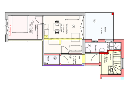 Wohnung zum Mieten in Sömmerda 624,00 € 48 m²