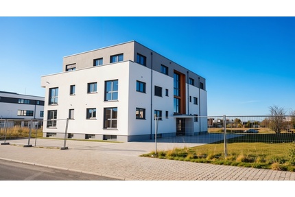 ***Helle 4-Zimmer-Souterrainwohnung im energieeffizienten KfW-40-Plus-Gebäude*** - Hochheim am Main