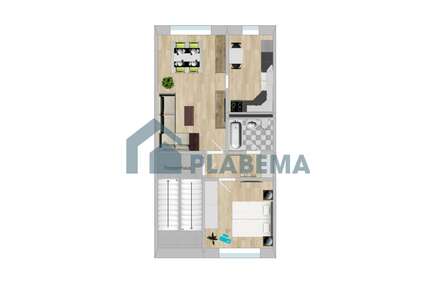 Wohnung zum Mieten in Lübz 370,00 € 48.75 m²
