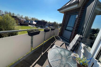 Entspanntes Wohnen in Leer-Loga: Helle 2-Zimmer-Wohnung mit großem Balkon - Leer (Ostfriesland)