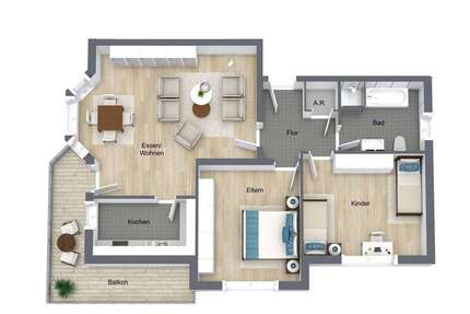 Wohnung zum Mieten in Hachenburg 775,00 € 86 m²