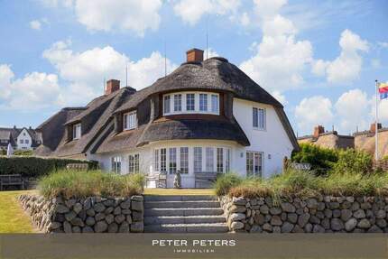 Reetgedeckte Eleganz (DHH) am Wattenmeer, mehr Watt geht nicht - Rantum