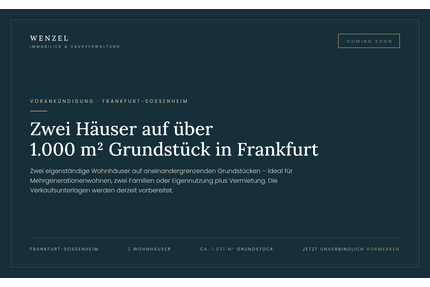 Haus zum Kaufen in Frankfurt am Main 1.090.000,00 € 180 m²