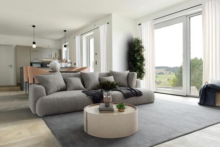 EG Luxuswohnung mit Fernsicht und eigenem Garten - Schopfloch