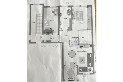 Schöne 3-Raum-Wohnung mit Balkon, EBK & Garage - Kamenz