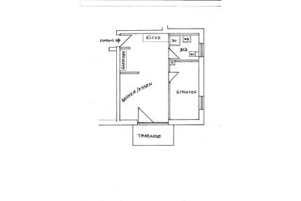 sonnige 2-Zimmer Wohnung EG Terrasse Tiefgarage Laupheim BJ.96