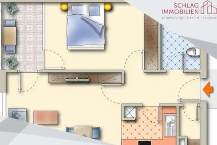 Wohnung zum Kaufen in Hanau 151.760,00 € 52.33 m²