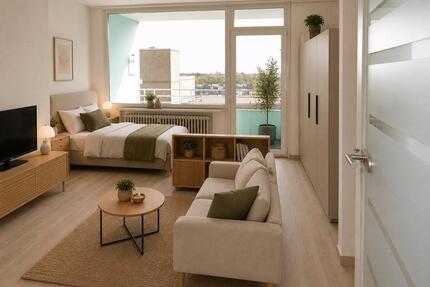 Modernisierte 1-Zimmer-Wohnung mit Süd Balkon & EBK - Mettmann