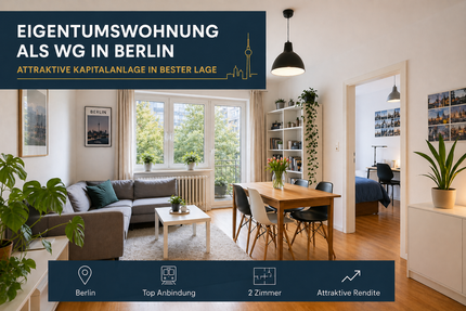 Wohnung zum Kaufen in Berlin 215.000,00 € 28 m²