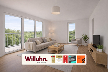 ab Juni 2026 ! Moderne 2-Zimmer Wohnung I sonniger Balkon I Fußbodenheizung I Stellplatz I Keller - Machern