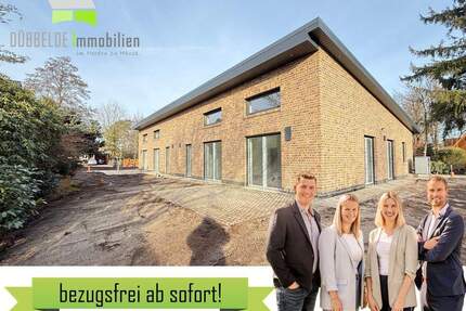 Erstbezug in Augustfehn ll! Ebenerdige Doppelhaushälfte mit moderner Ausstattung. - Apen / Augustfehn Lengenermoor