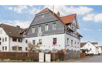 Charmantes Fachwerkhaus mit 6 Zimmern, Westterrasse, Doppelcarport & Wallbox - Büdingen Düdelsheim