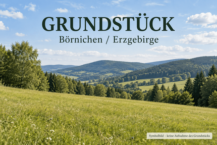 Wunderschönes 1.510m² Baugrundstück in Börnichen Erzgebirge - Börnichen/Erzgebirge