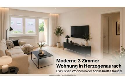Exklusive 3 Zimmer Wohnung in Herzogenaurach
